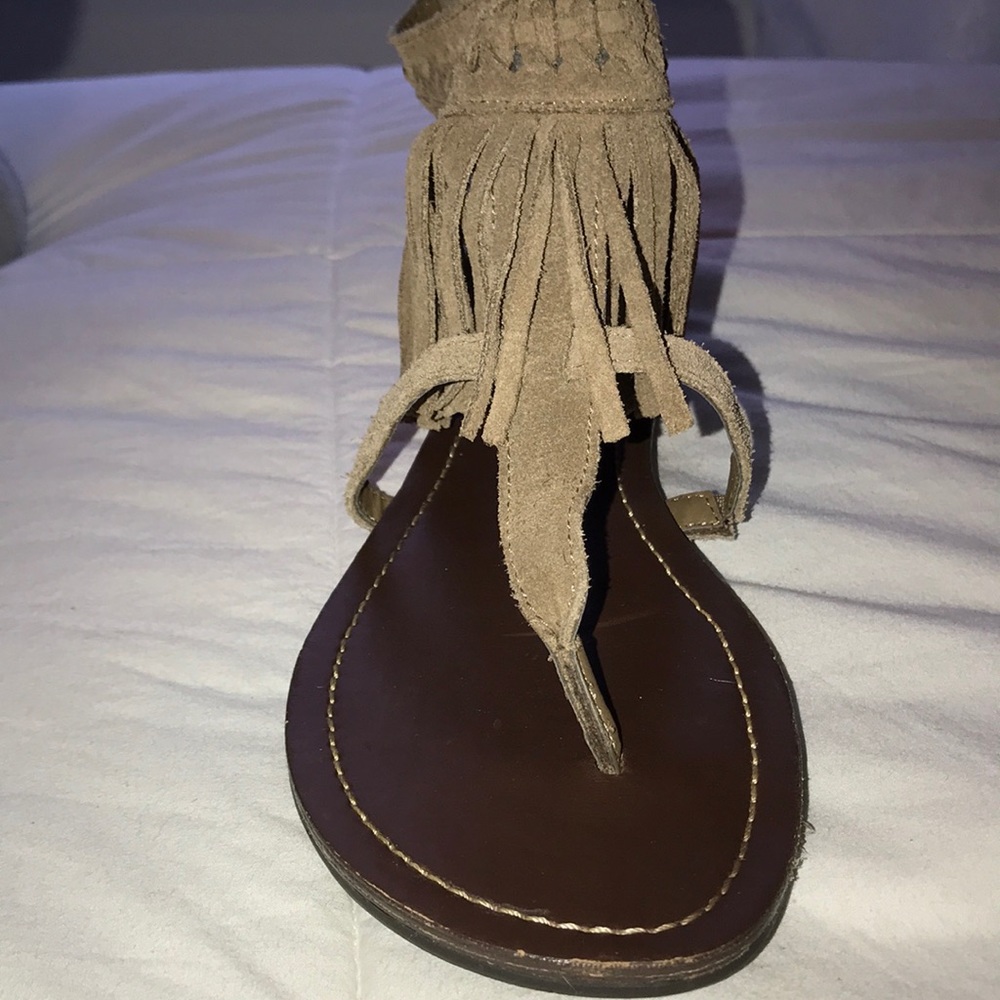 Minnetonka Brown Fringe